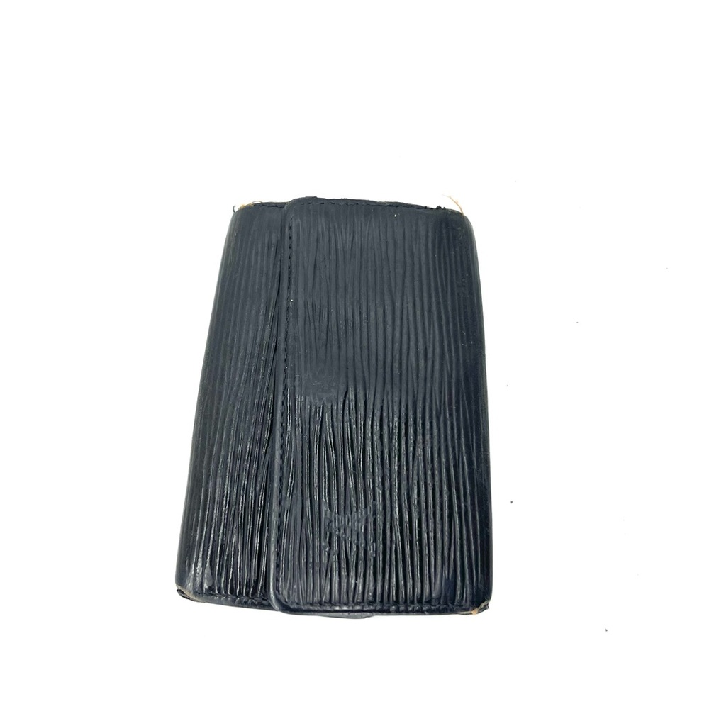 Louis Vuitton Black Epi leather key pouch
